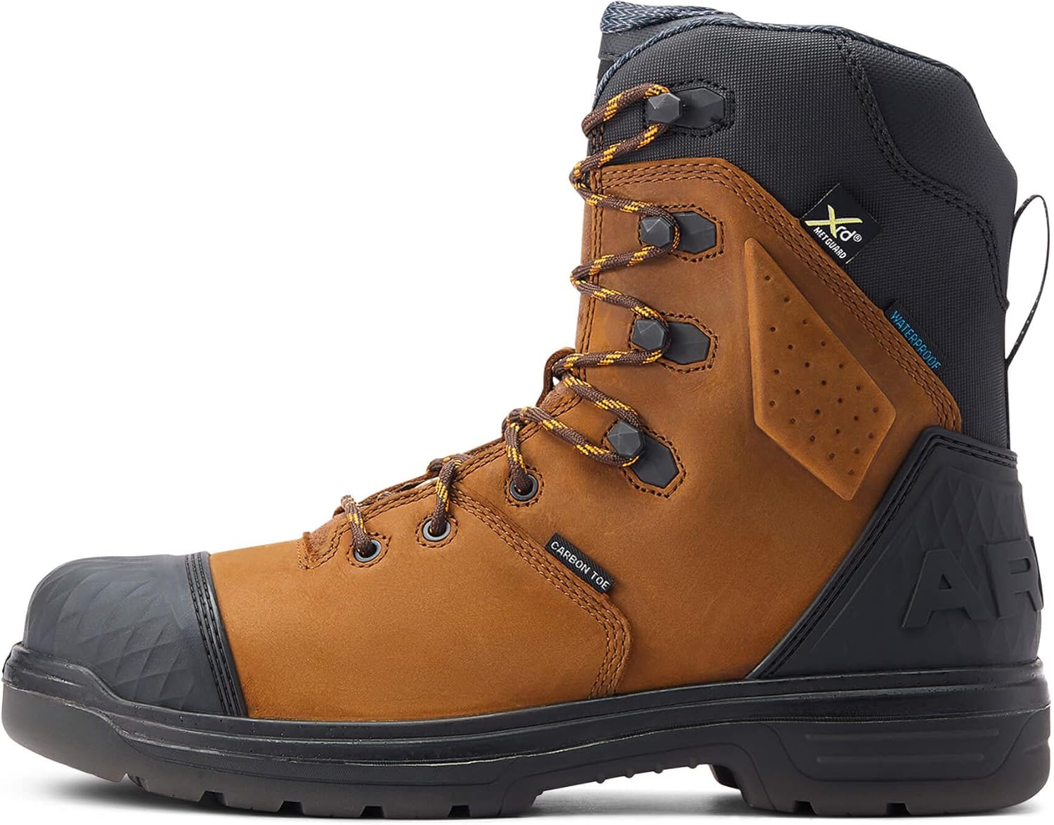 Мужские ботинки Ariat Turbo Outlaw 8 Csa Metguard водонепроницаемые с углеродным носком, Barley Brown — фото 2