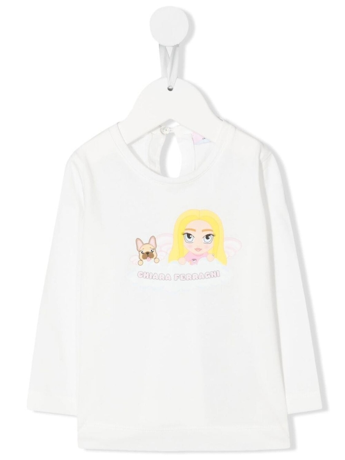 

Chiara Ferragni топ Mascotte с длинными рукавами, белый