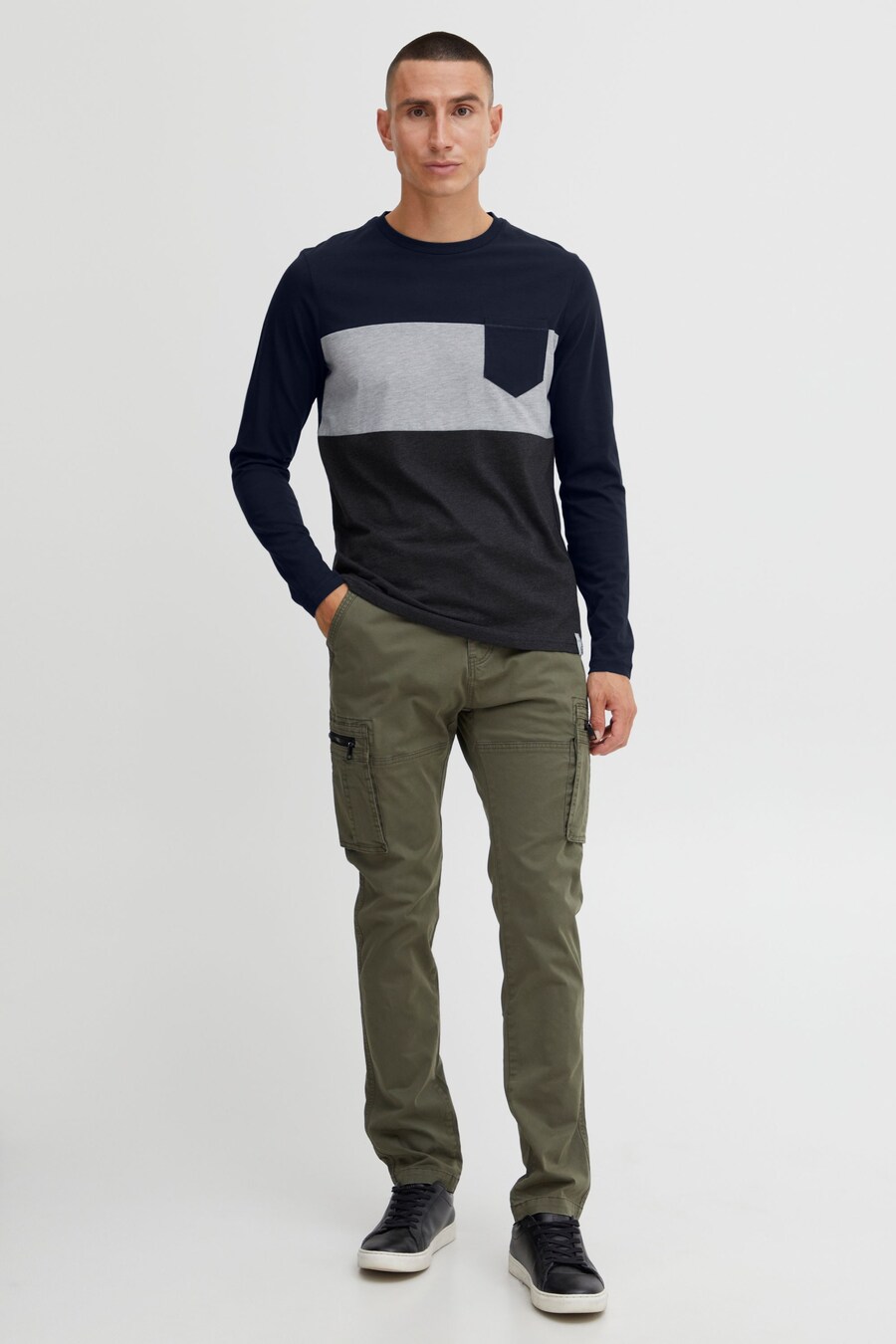 

Рубашка INDICODE JEANS Matheo, темно-синий