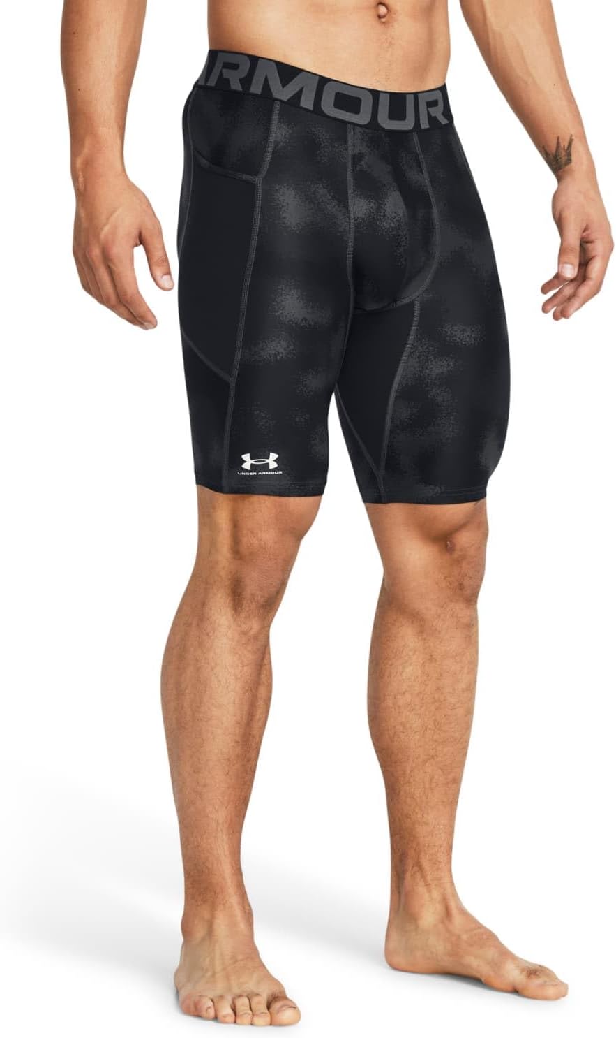 

Under Armour - мужские шорты Hg Armour Printed Lg, Black/White - 001