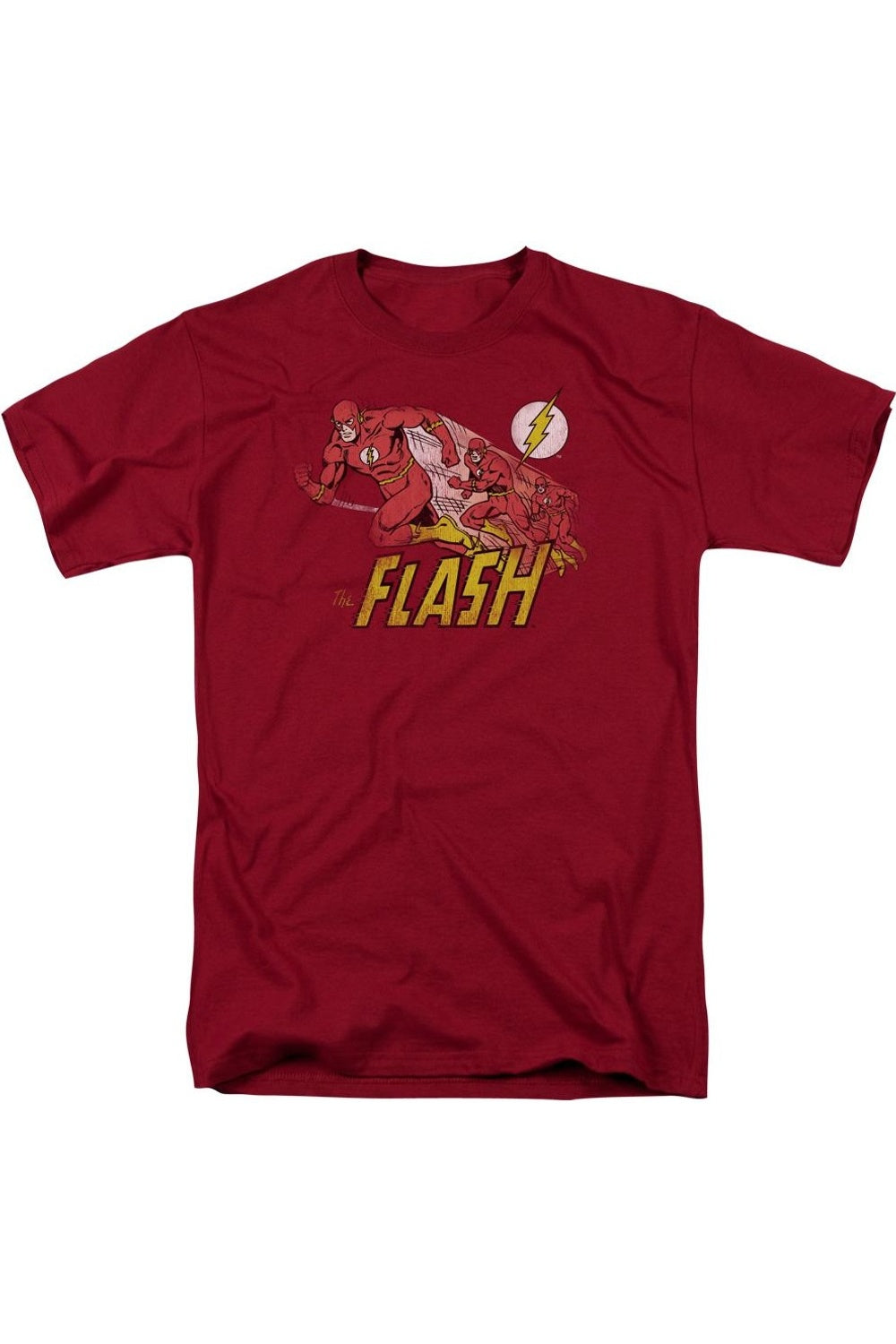 

Футболка с коротким рукавом для взрослых DC Comics Flash Crimson Comet Gildan