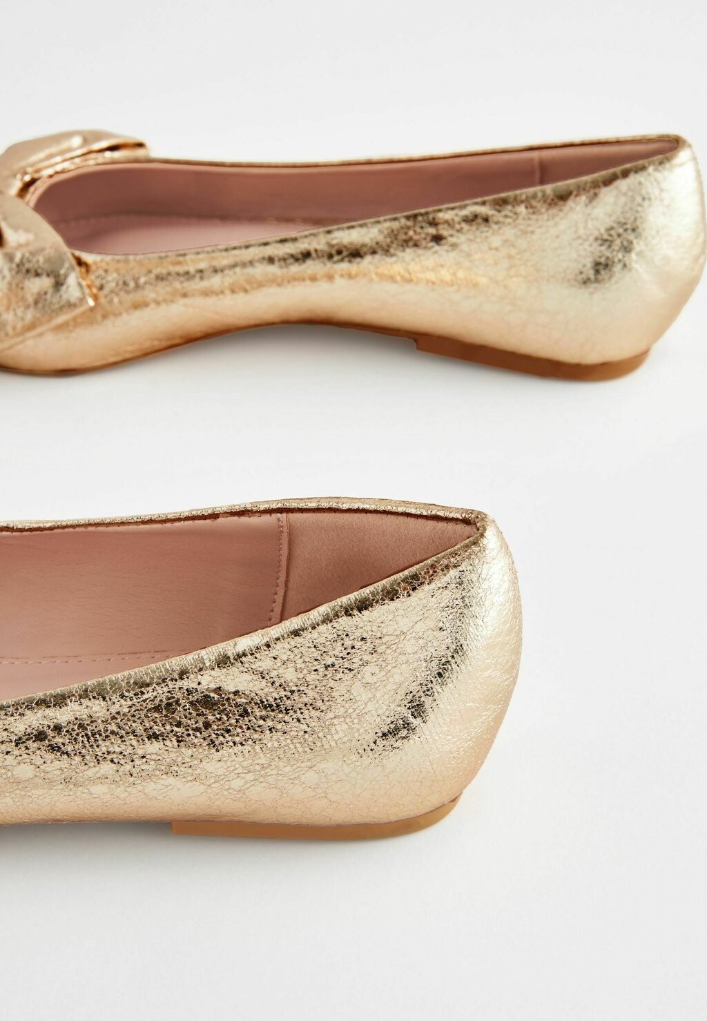 

Балетки FOREVER COMFORT POINT TOE BOW Next, золотой
