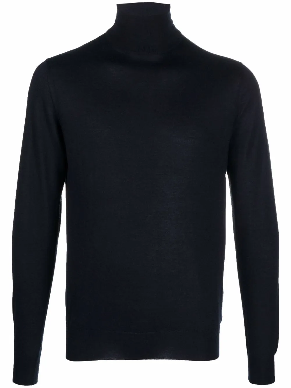 

Джемпер из смесового кашемира с высоким воротником Mauro Ottaviani, синий