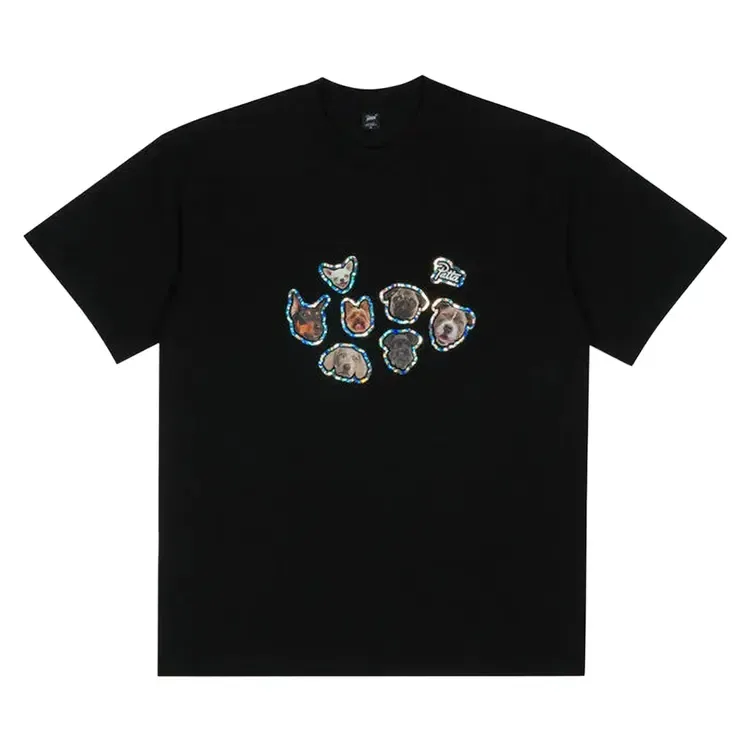 Футболка подростковая Patta Dogs, черный