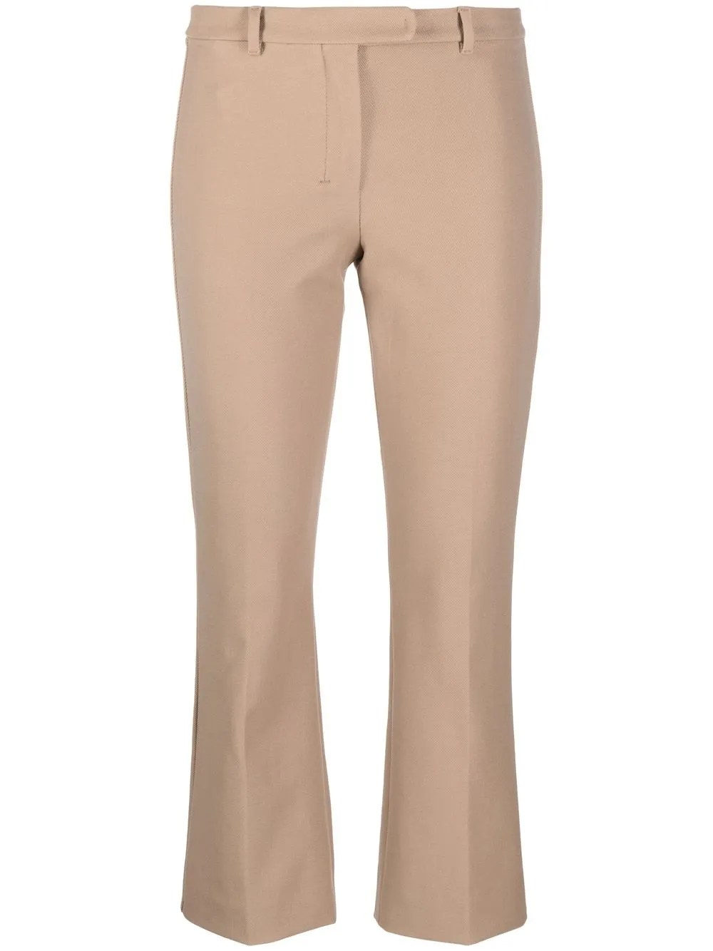 

Укороченные брюки строгого кроя MAX MARA, коричневый