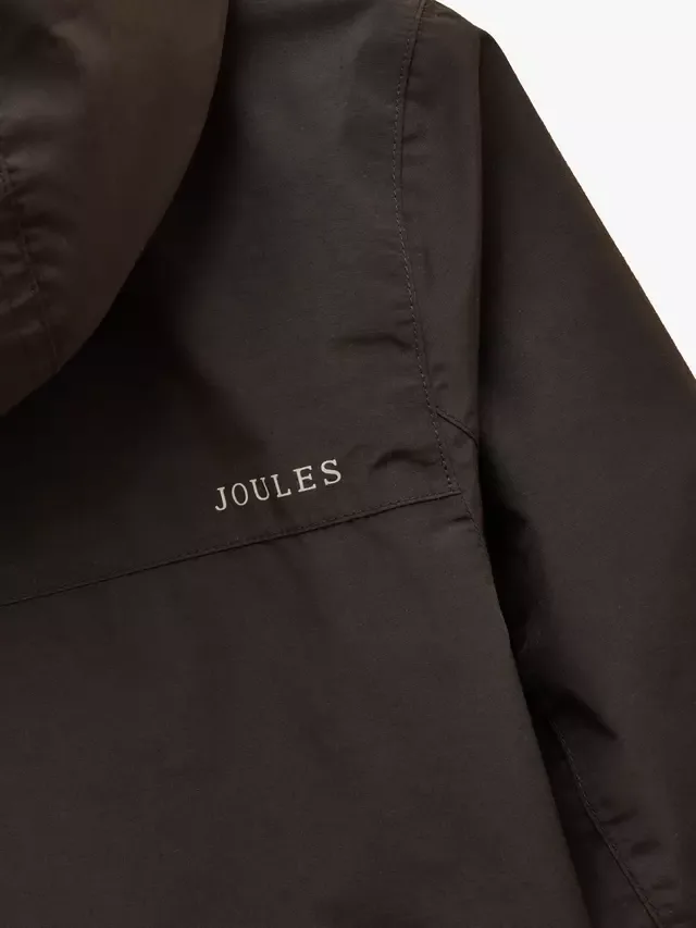 Детский дождевик Ayston из хлопковой смеси Joules, Black — фото 4
