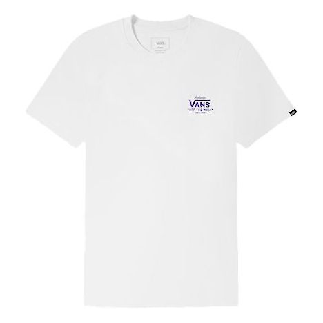 

Футболка Vans Casual Alphabet Printing Short Sleeve Couple Style White VN0A54NAWHT, белый