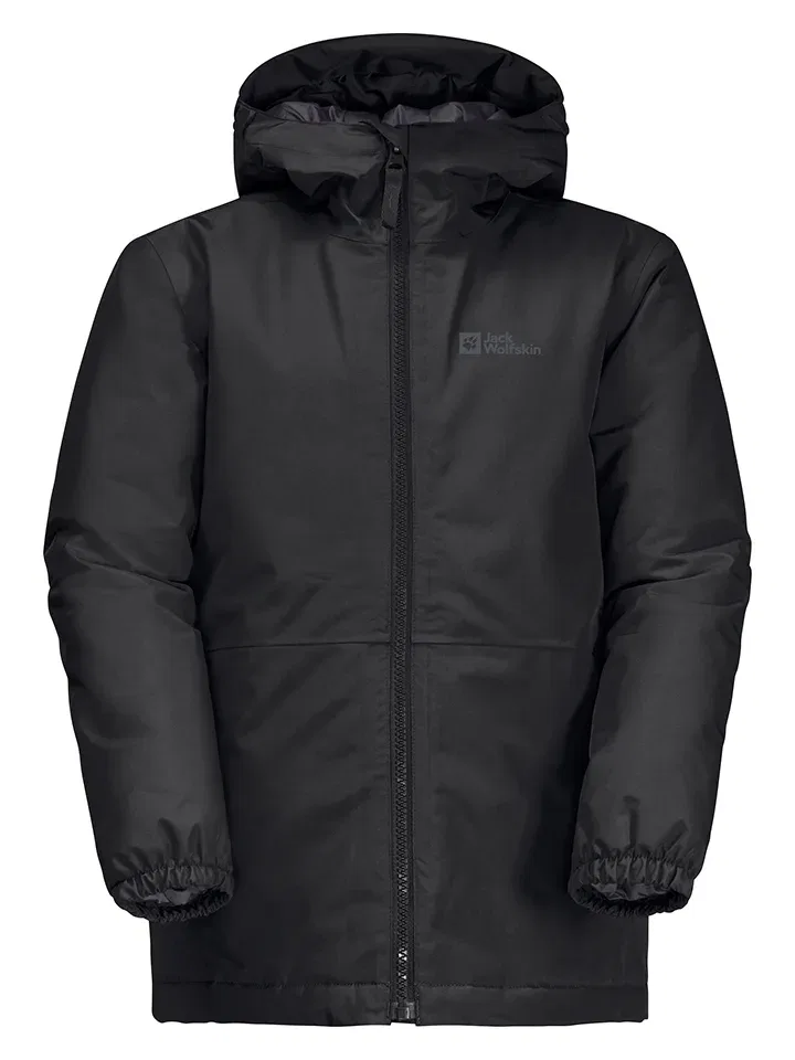 Зимняя куртка с капюшоном Jack Wolfskin, черный