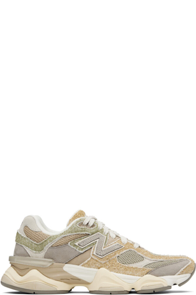 

Кроссовки 9060 зелёно-бежевые New Balance