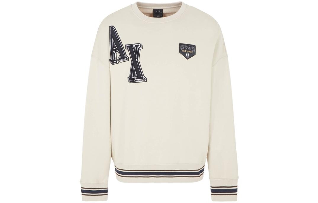 

ARMANI EXCHANGE Мужская толстовка, цвет Beige