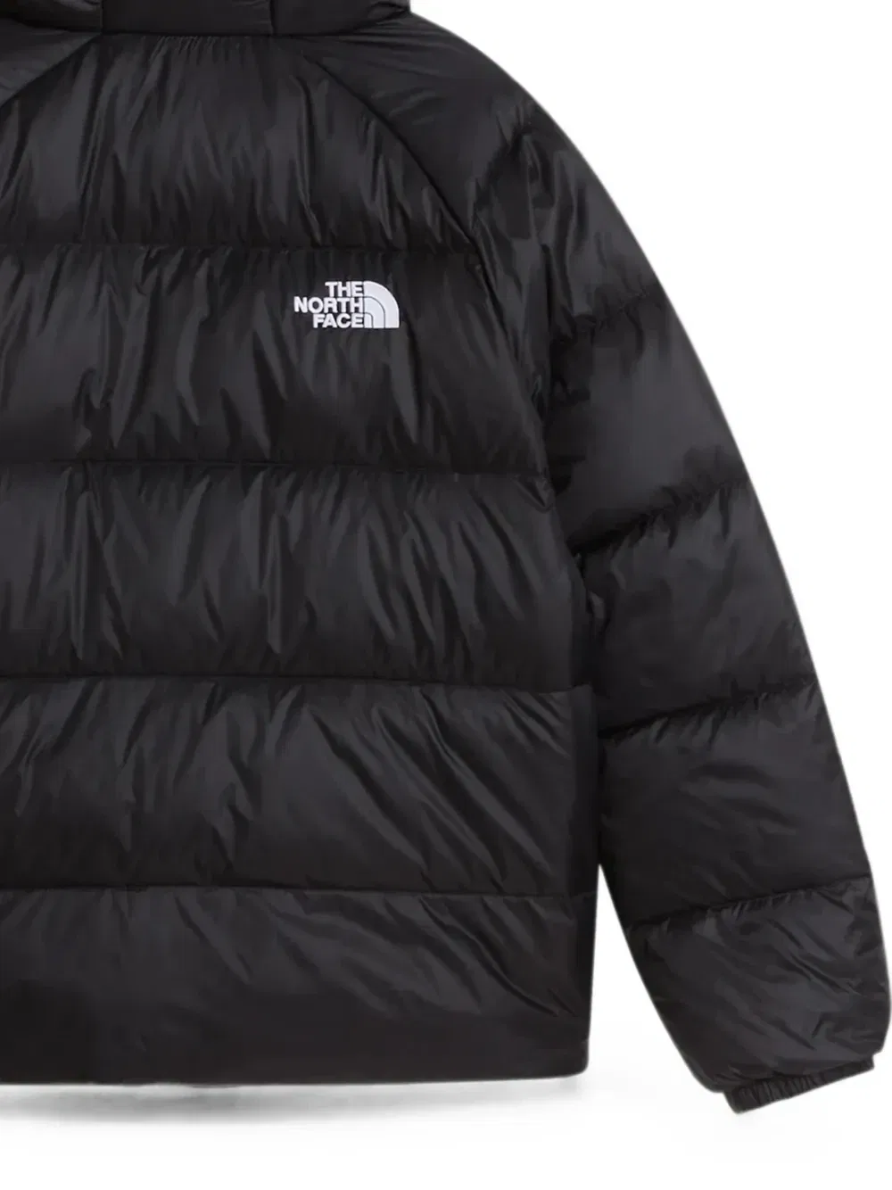 Утепленная куртка с капюшоном The North Face Kids, черный — фото 3
