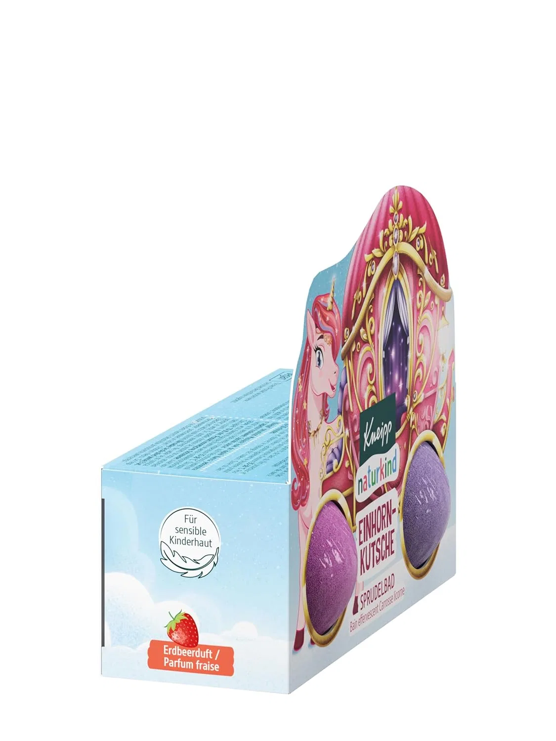 Набор бомбочек для ванны Unicorn Carriage, Kneipp, 2 шт. по 50 г, Multicoloured — фото 3