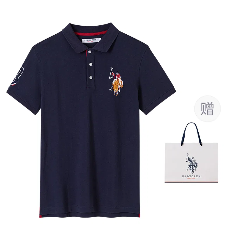 Мужское поло U.S. POLO ASSN., Navy Blue