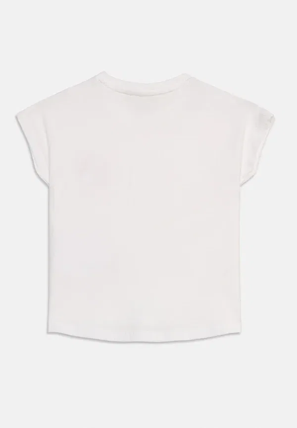 Футболка с принтом, хлопок, Nmfvarutti loose 2 pack Name It, Bright White/Cradle Pink, белый/розовый — фото 3