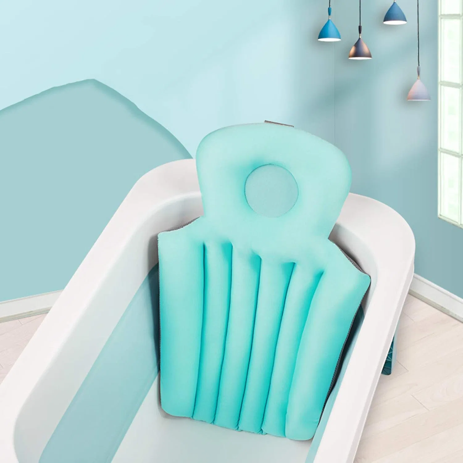 Банная подушка эргономичная MyrRhe, Blue