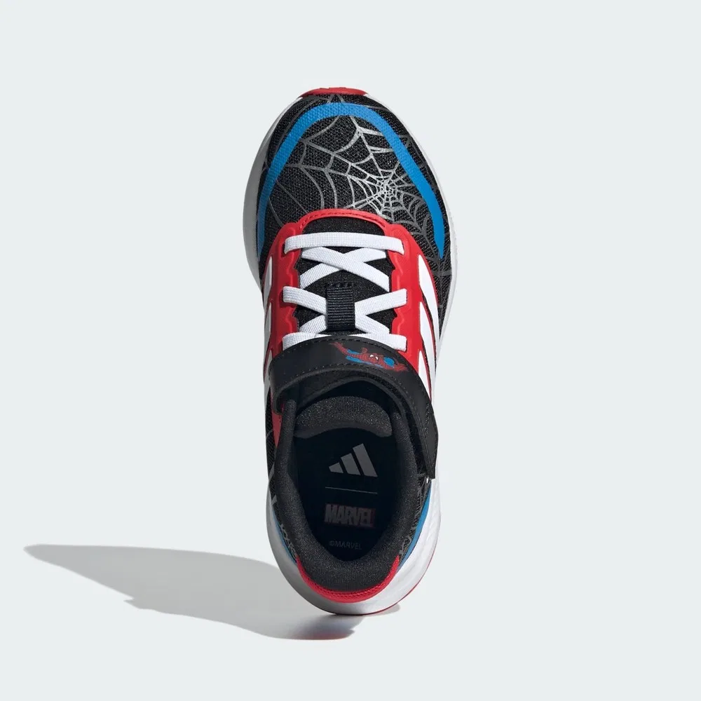 Детские кроссовки для бега с фиксацией на липучках RUNFALCON SPIDER-MAN EL C adidas — фото 4