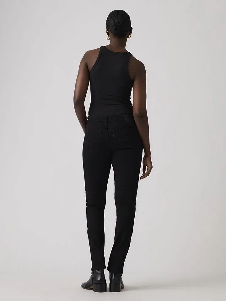 Женские джинсы Slim fit 712 Levi's, Black — фото 3
