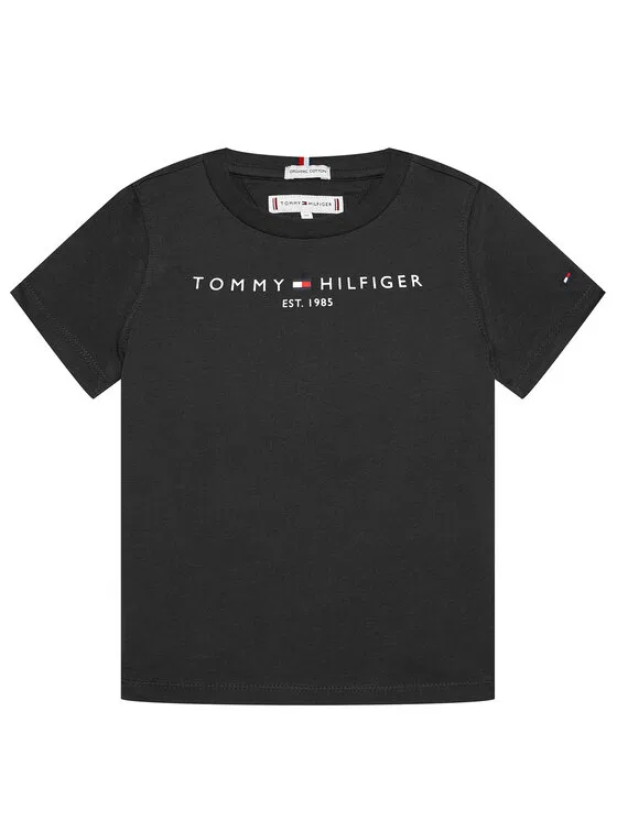 Футболка regular fit Essential Tommy Hilfiger, черный