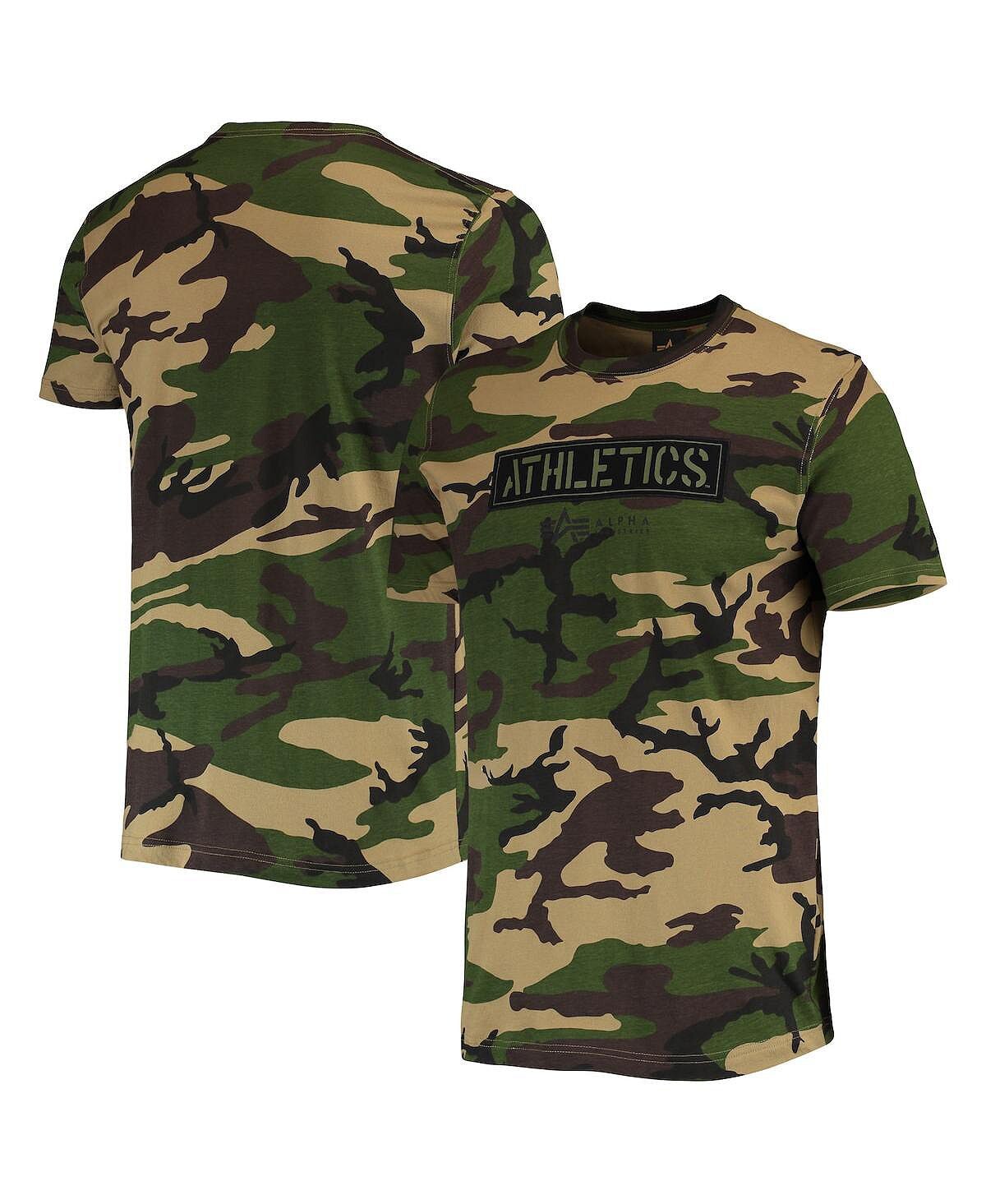 

Мужская камуфляжная футболка oakland athletics club New Era