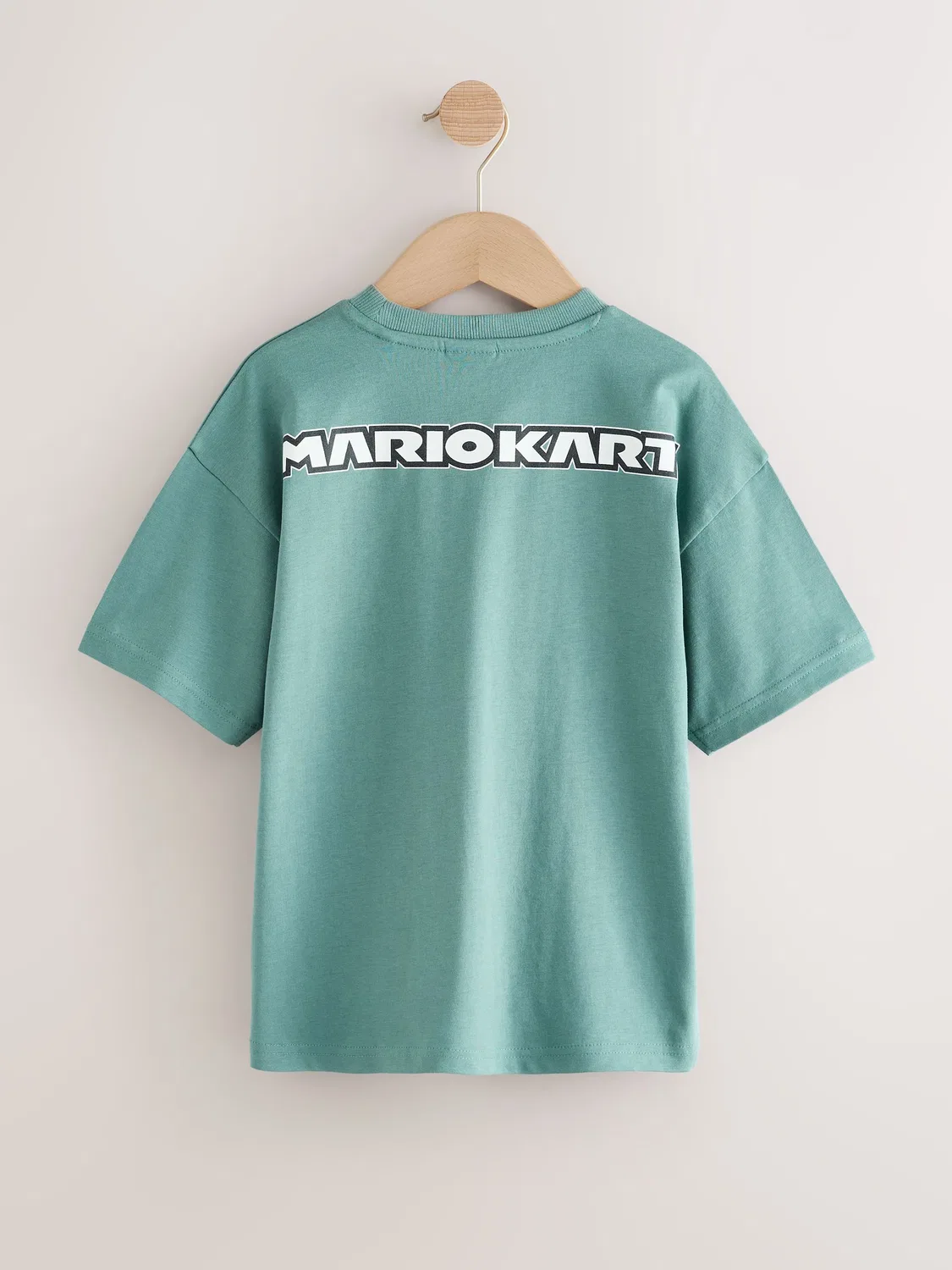 Футболка с принтом Mario, Mid Blue Next — фото 2