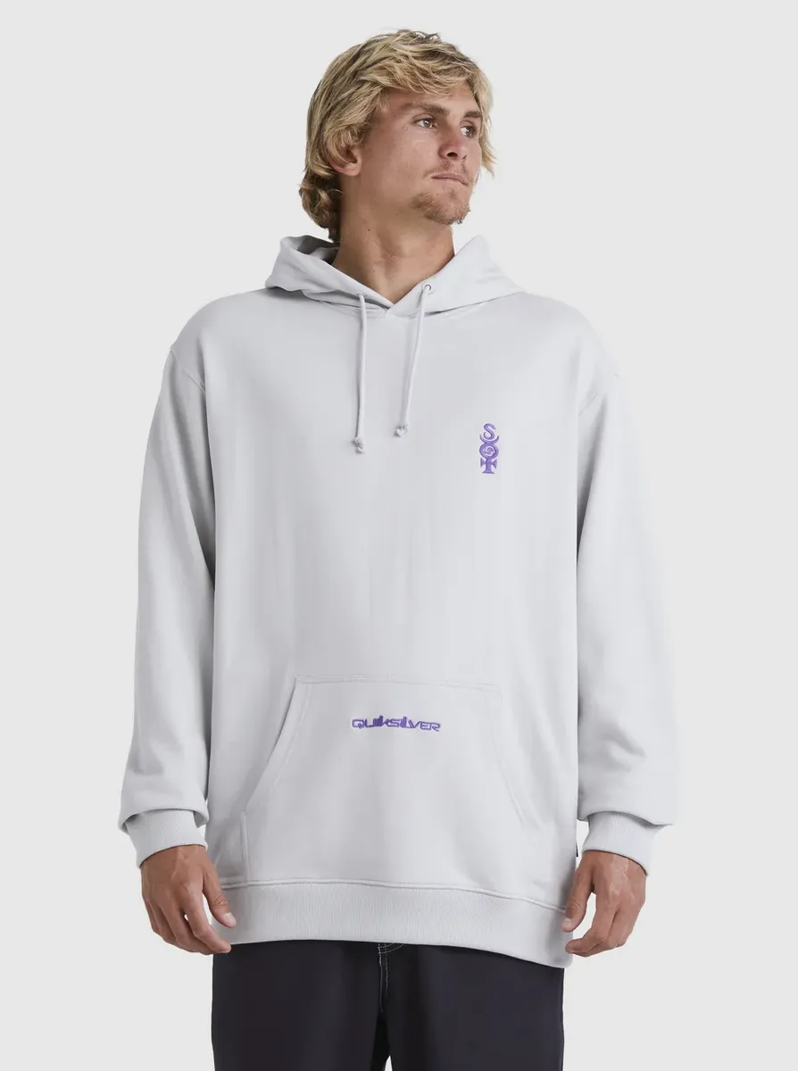 

Толстовка Quiksilver с капюшоном "Меркурий", фиолетовый