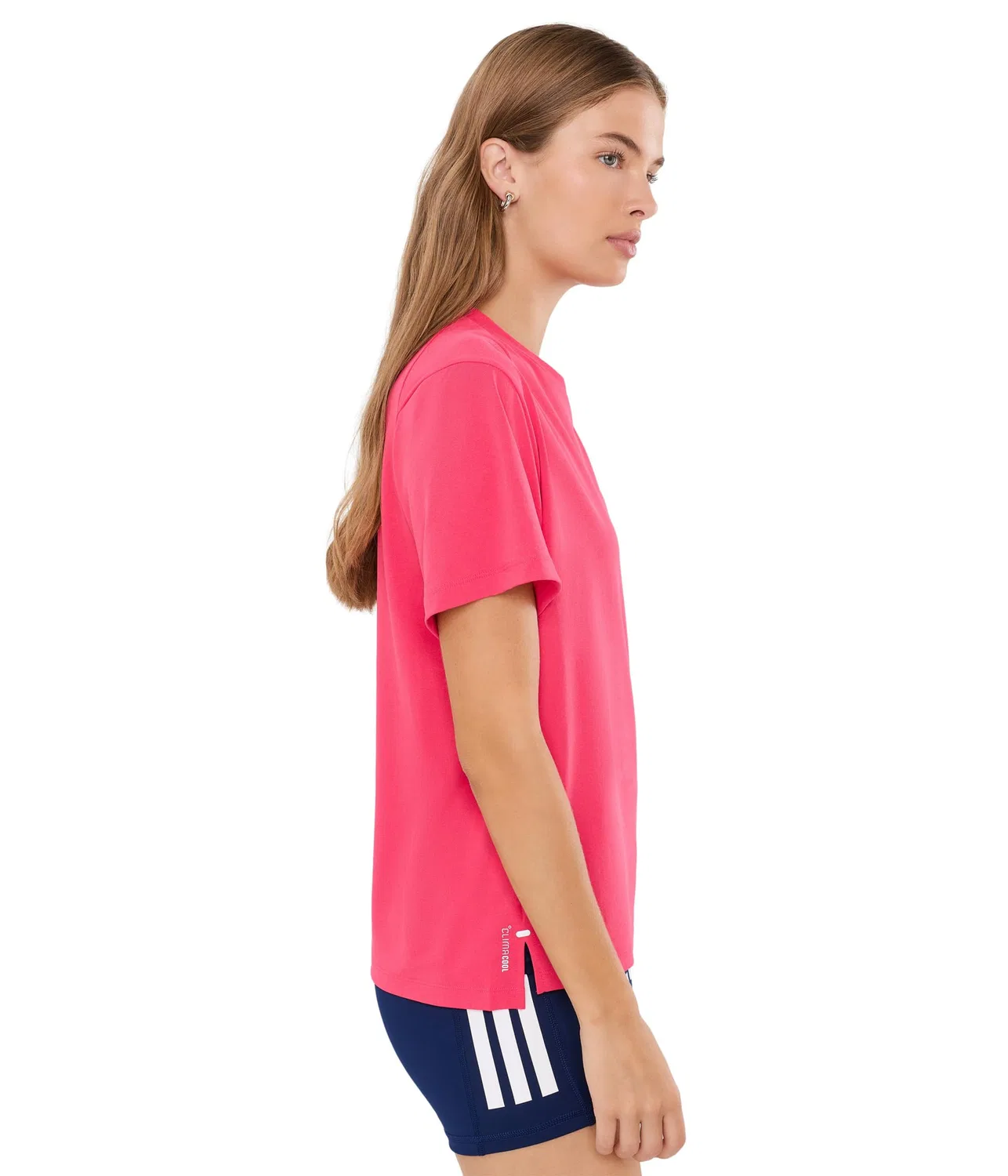 Футболка Adi365 Running Climacool Iconic Tee Adidas, Power Pink — фото 3