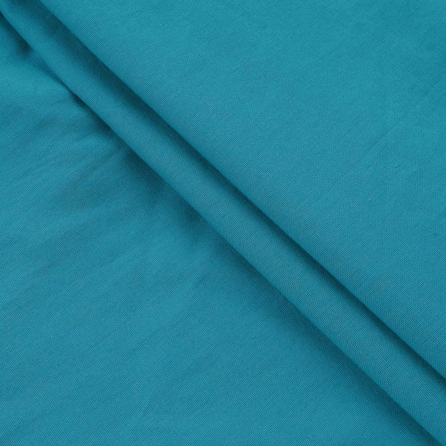 Женское летнее платье-макси с пуговицами и карманами, Sky Blue — фото 4