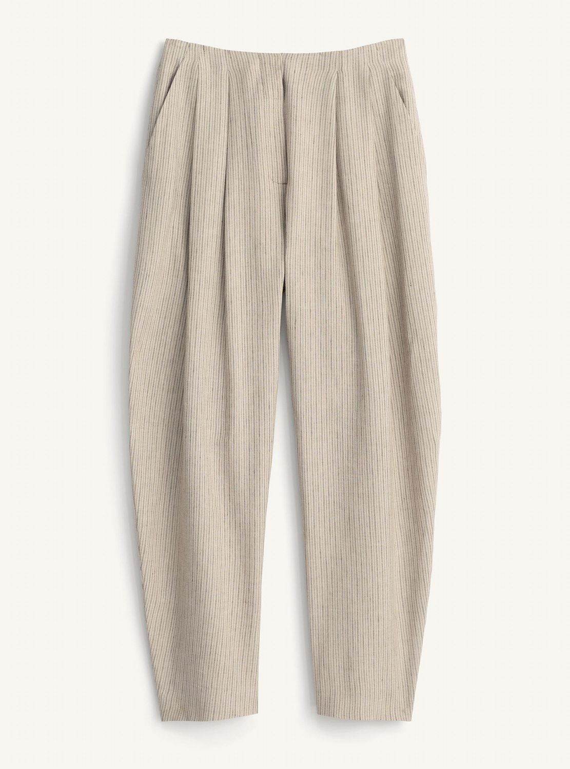 

Брюки Zara Limited Edition Striped Linen Blend