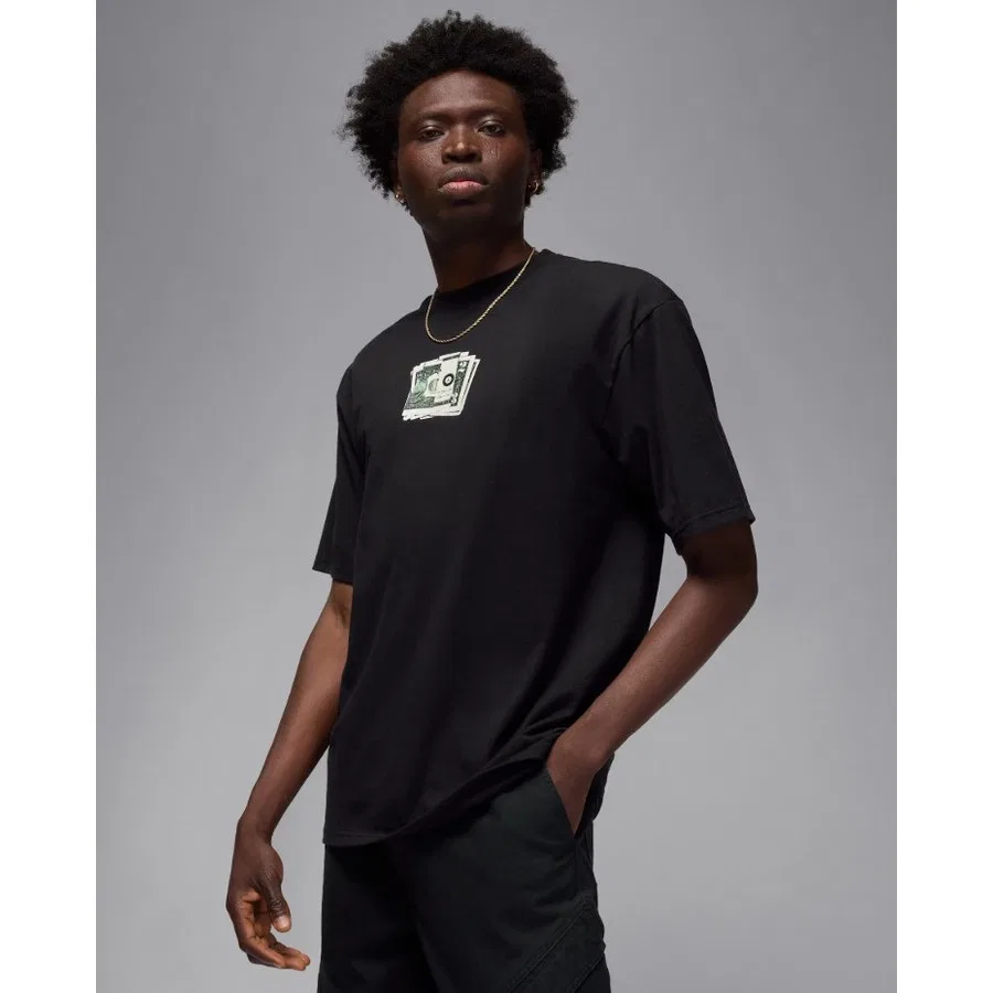 Футболка с коротким рукавом Jordan Aj3 Money Tee Nike, Черный