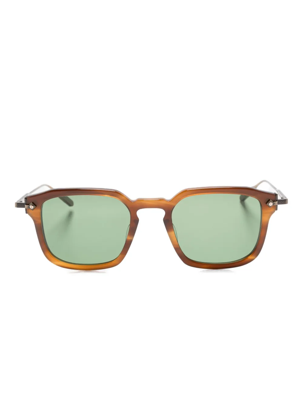 

Солнцезащитные очки Nolan в квадратной оправе Barton Perreira, коричневый