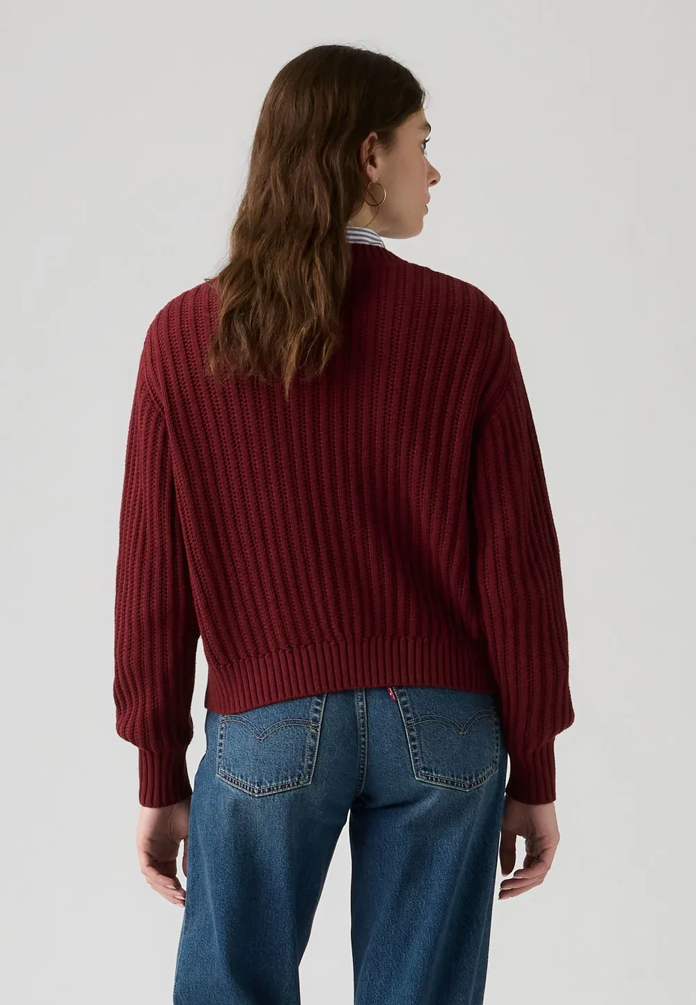 Кардиган «Снежинка» Levi'S, Warm Cabernet — фото 2