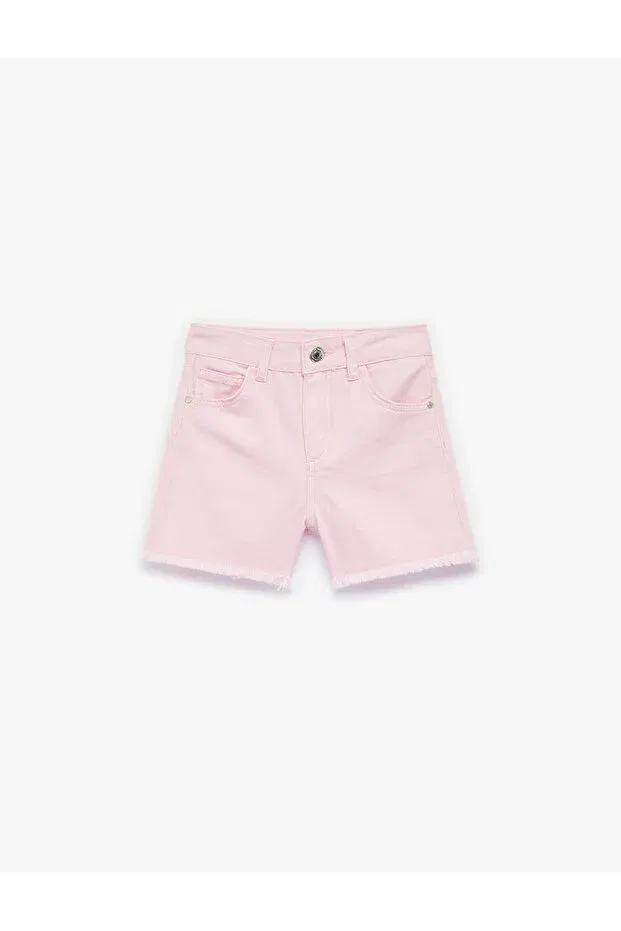 Детские шорты для девочек хлопковые Koton, Rose