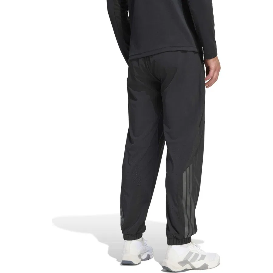 Спортивные брюки для бега и ходьбы Techess Pant adidas, Черный — фото 2