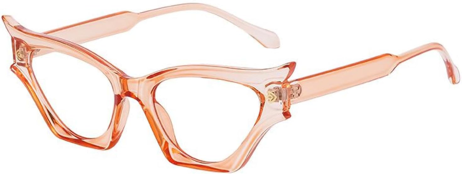 

Модные солнцезащитные очки «кошачий глаз» для женщин, роскошные, сексуальные, в маленькой оправе, в стиле ретро, ​​с защитой от УФ-излучения UV400 TVTBBVV, C5champagnewhite