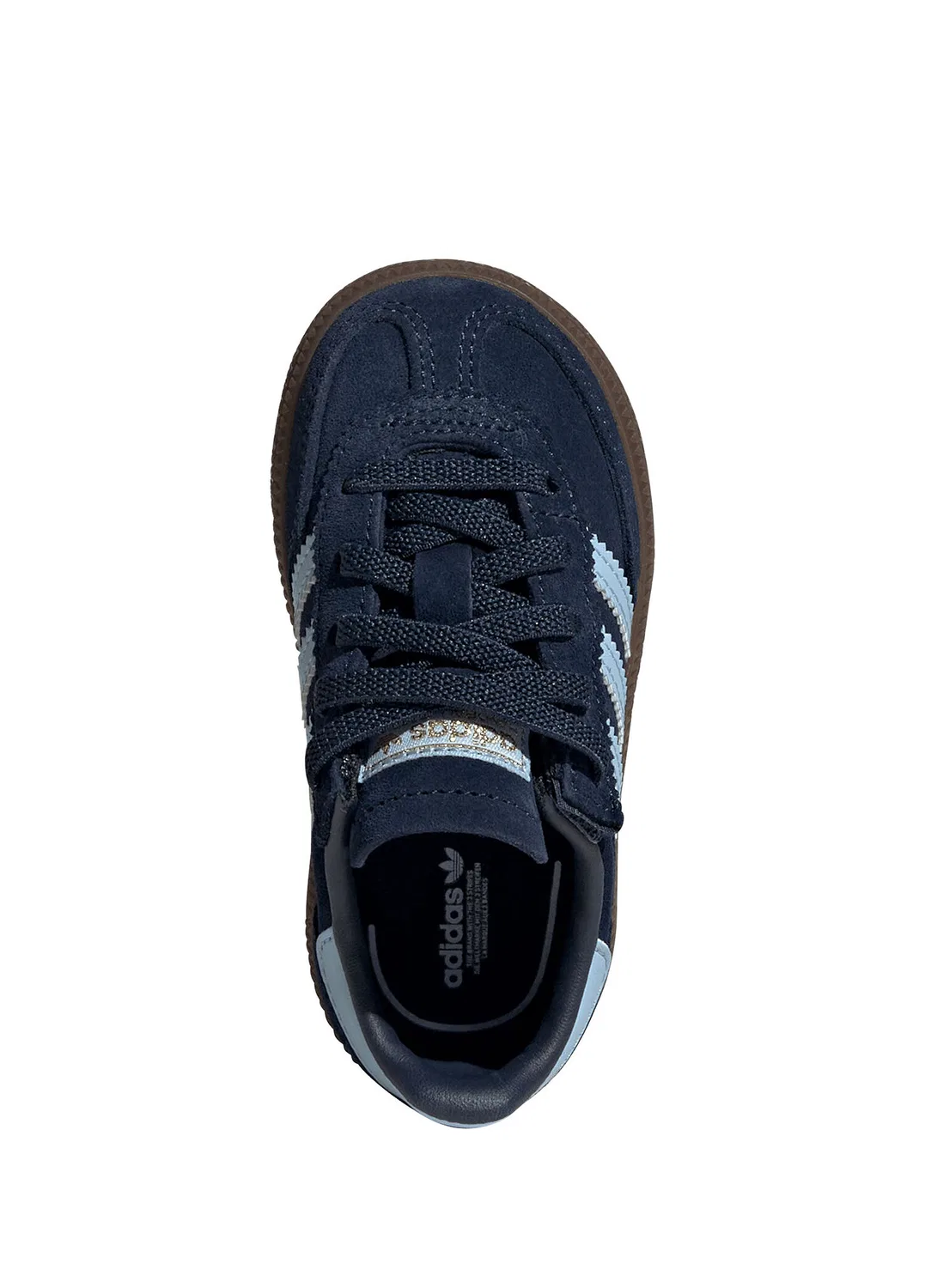 Кроссовки детские Adidas Handball Spezial, navy — фото 3