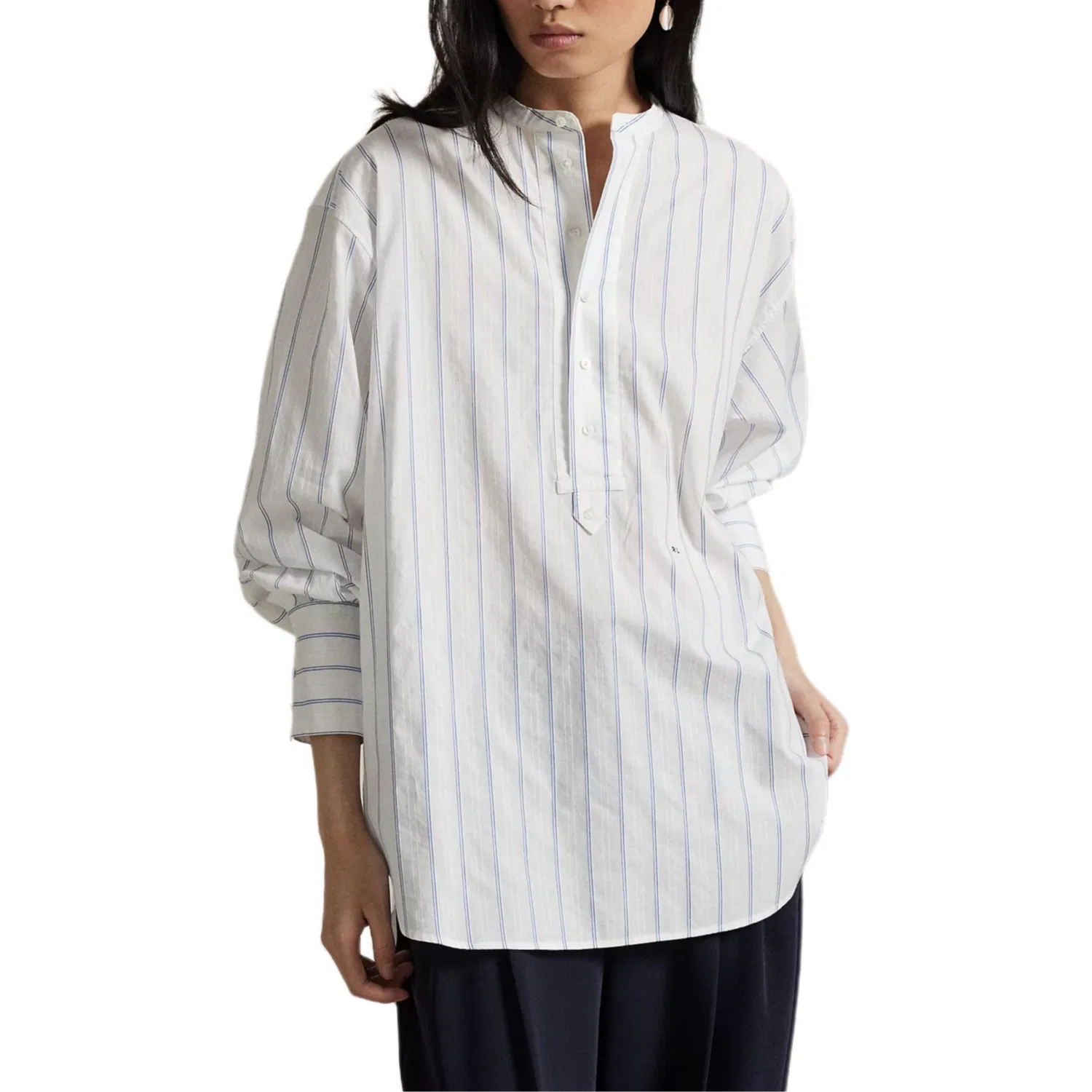 Женская рубашка Polo Ralph Lauren, Cream — фото 2