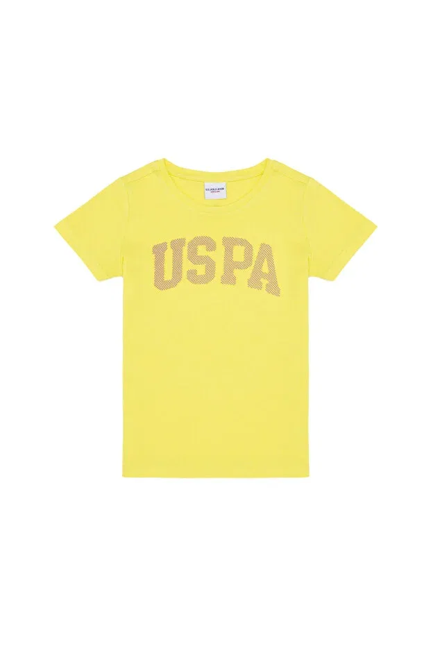 Детская футболка для девочек хлопковая с длинным рукавом U.S. Polo Assn., 992430