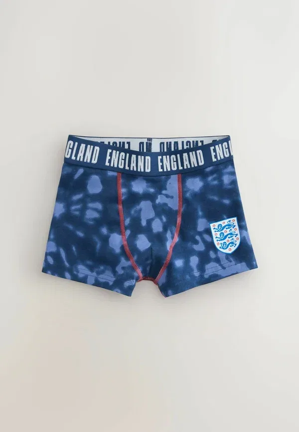 Трусы комплект 3 шт Regular fit England FA Trunks Next red white navy, белый/красный/темно-синий — фото 2