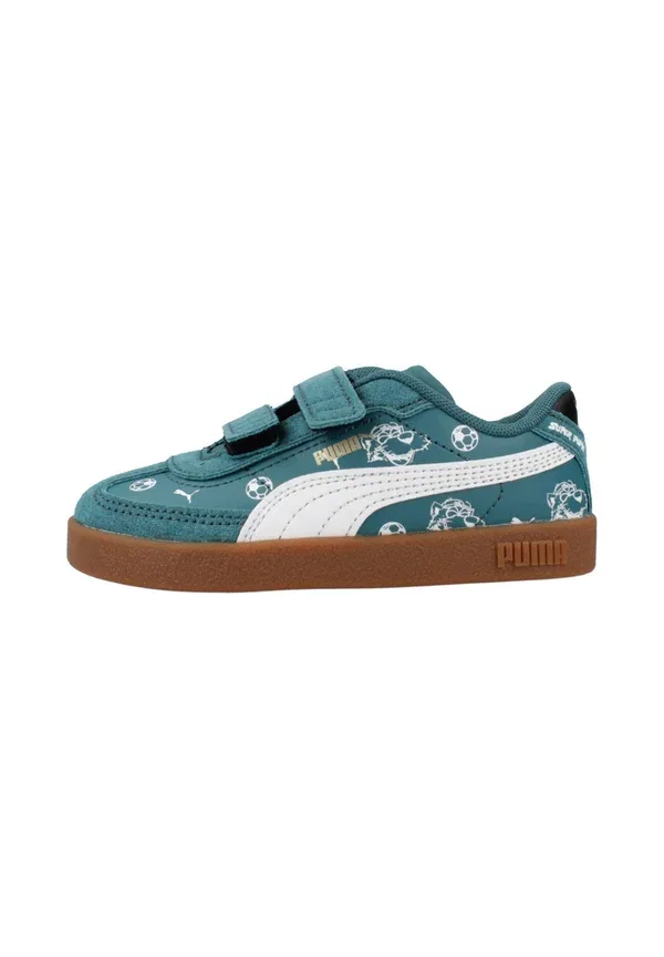 Кроссовки с застежкой-липучкой Club era super vinf Puma verde, зеленый