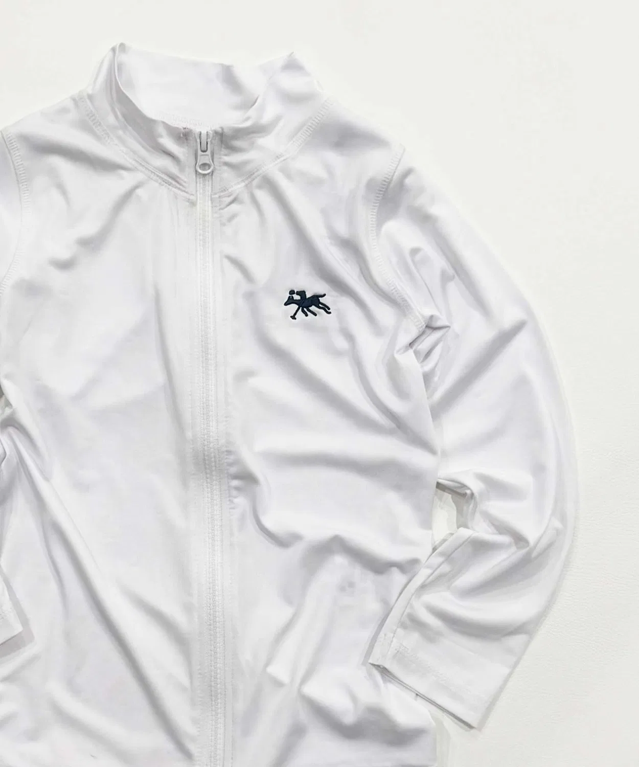 Детская рашгард с вышивкой POLOCHAMPS, Off White