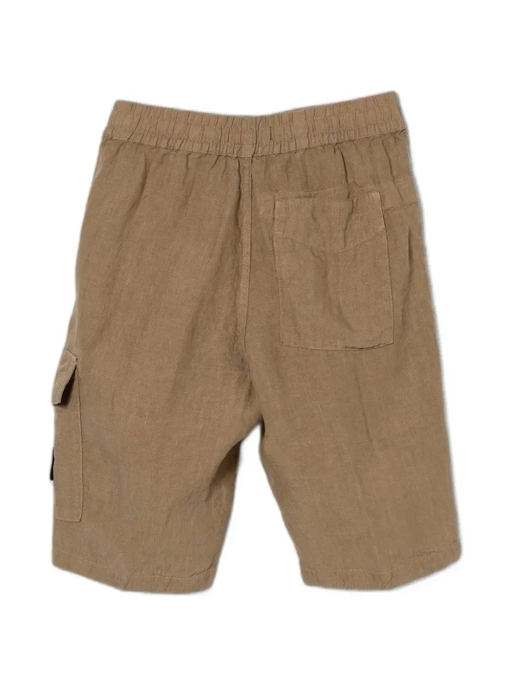 Карго-шорты с нашивкой-логотипом Stone Island Junior, серый — фото 2