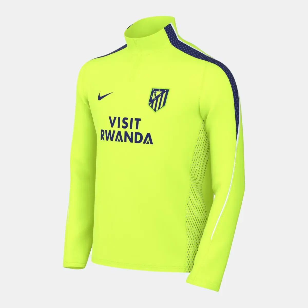 Детская футболка с длинным рукавом Atlético de Madrid 2026-2027 Dri-FIT Strike Drill Top Nike, Verde