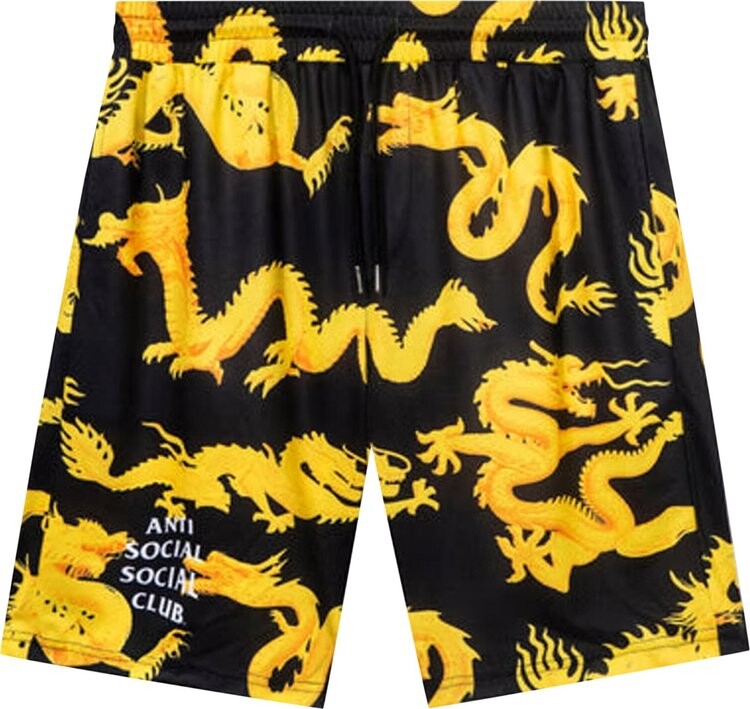 

Шорты Anti Social Social Club 24K Mesh Shorts 'Black', черный