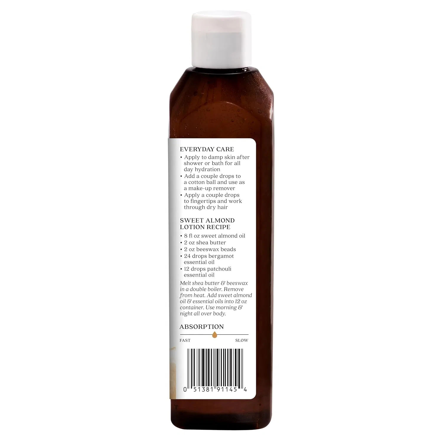 Масло для тела Aura Cacia Sweet Almond, 473 мл — фото 3