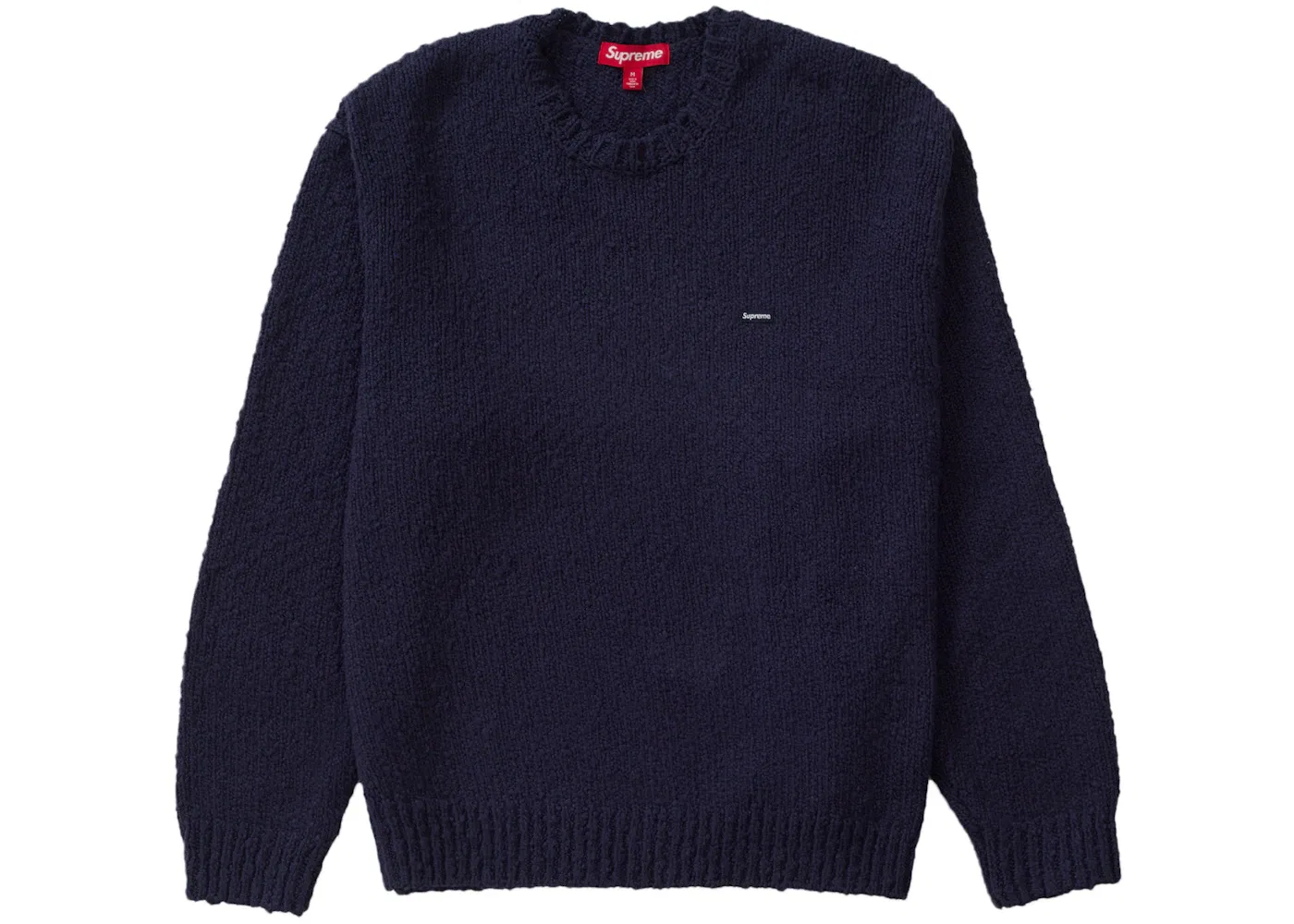Мужской свитер с ворсистой пряжи Supreme, Navy