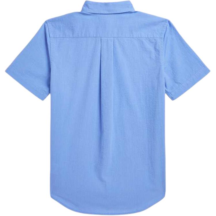 Polo Ralph Lauren SS25 Рубашка летняя Kids' Hong Kong Island Blue — фото 4