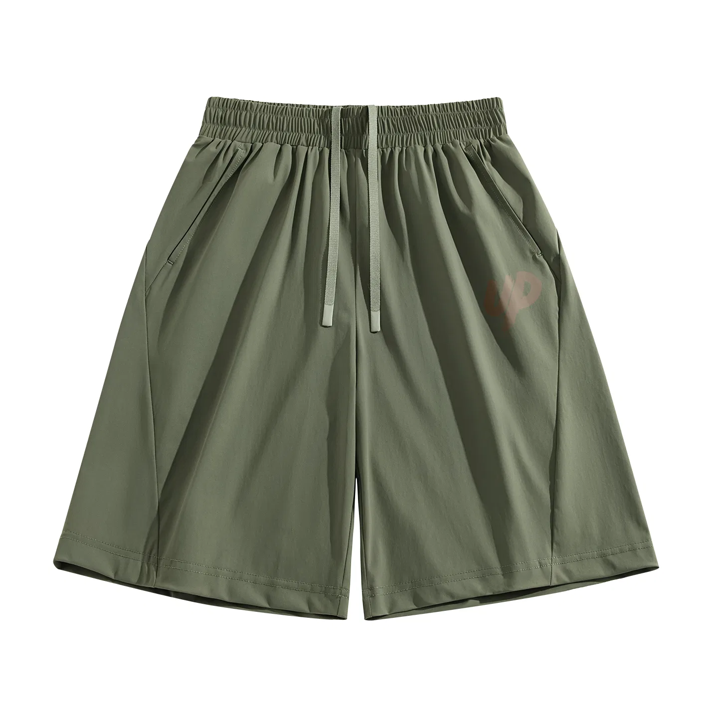 Детские шорты повседневные Ice Silk Cooling MINISO, Olive Green