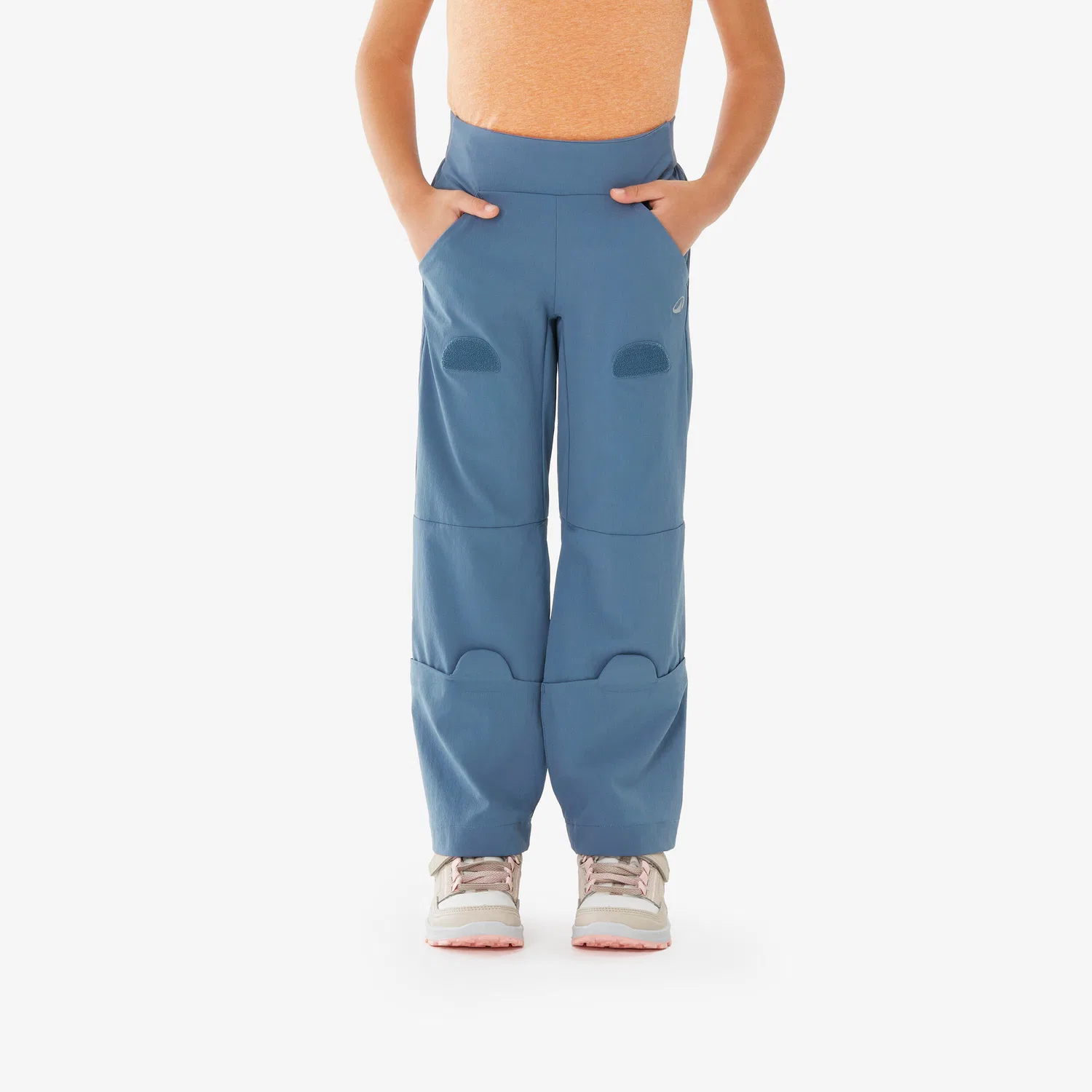 Детские брюки-трансформеры Zip-Off-Hose MH100 Quechua, Sturmblau