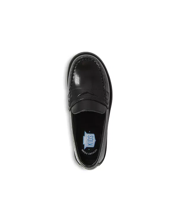 Детские лоферы для мальчиков классические Florsheim Kids, черный — фото 2