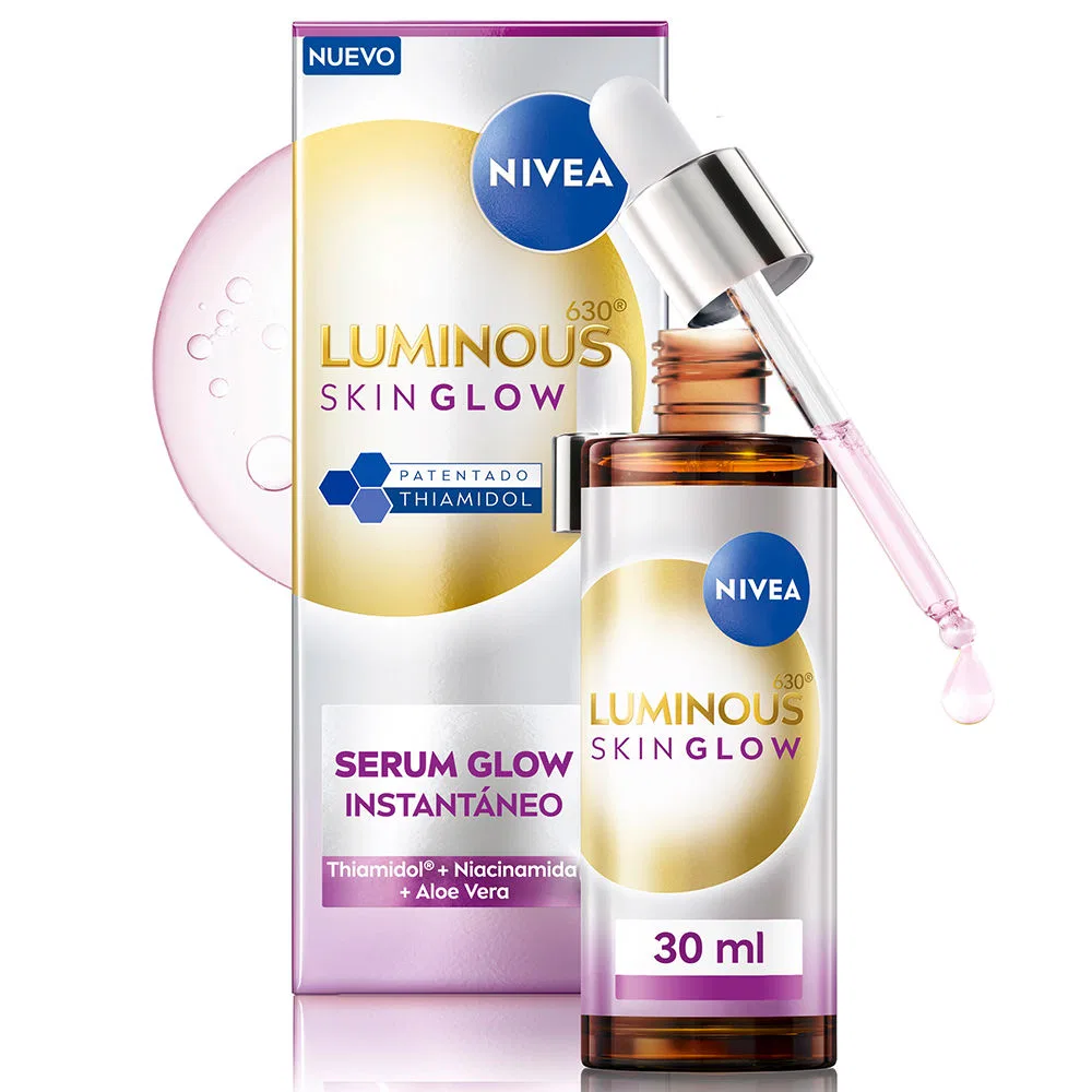 Сыворотка для лица 30 мл с эффектом сияния LUMINOUS 630º skin glow sérum Nivea — фото 2